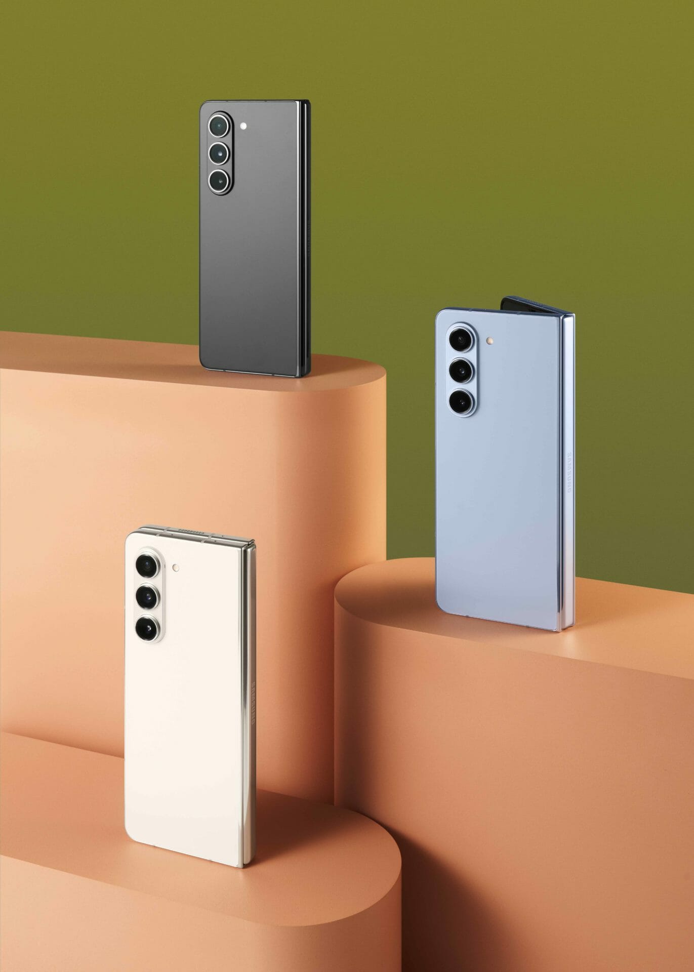 014 family galaxy zfold5 icyblue phantomblack beige