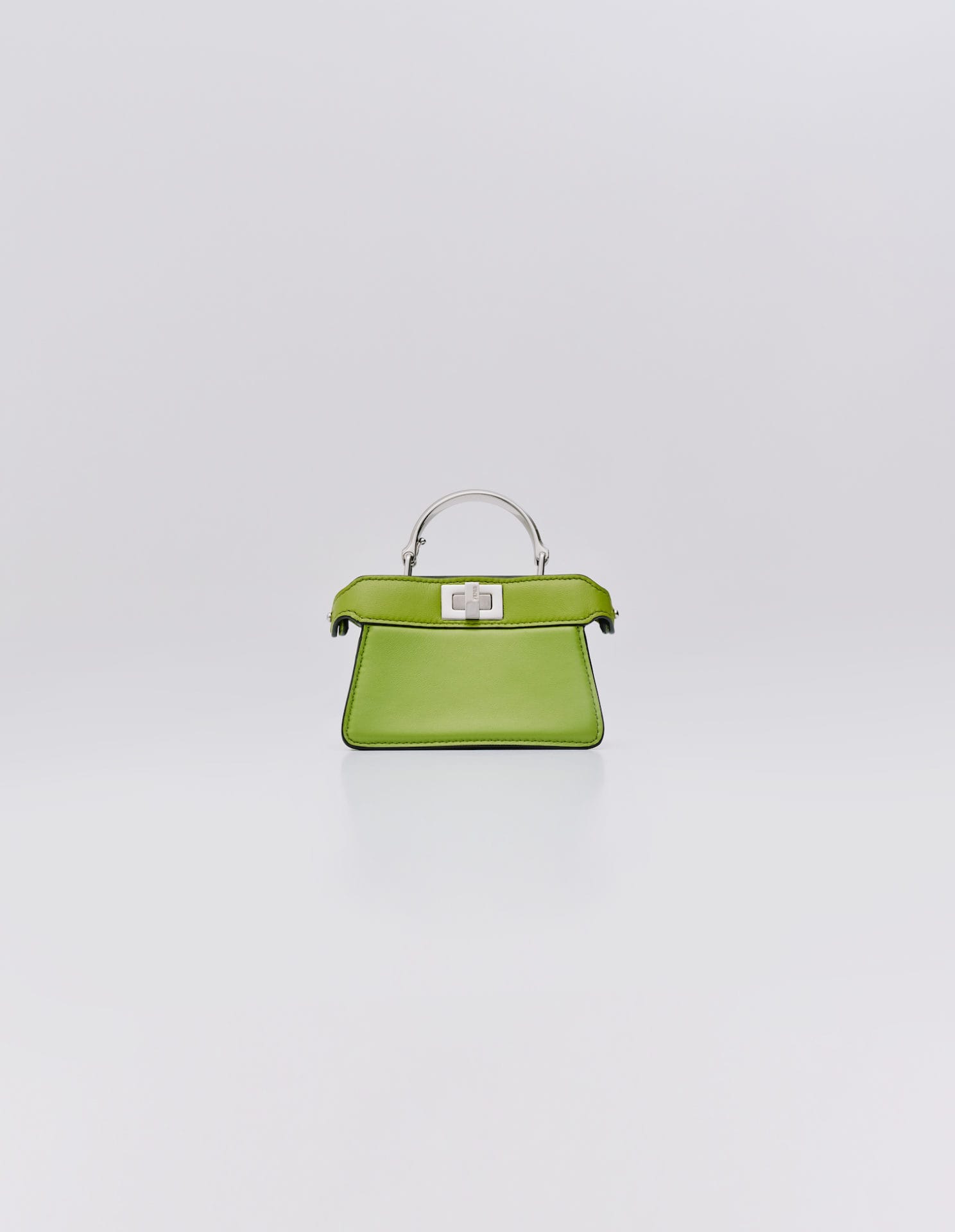 FENDI Peekaboo ISeeU Micro皮革手袋