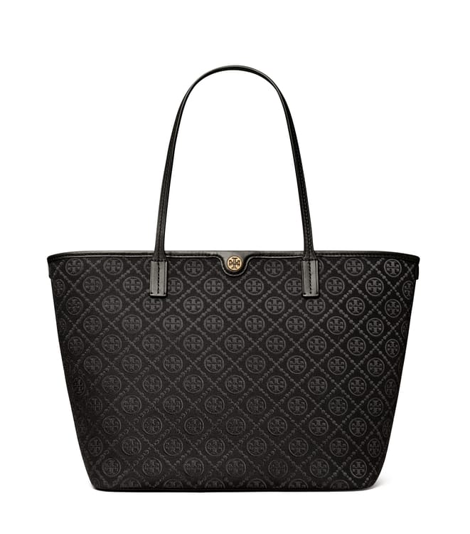 t monogram zip tote