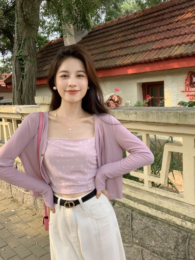 慵懒又显白的搭配是我想要的下午茶氛感🍮 4 肉肉爱穿搭 来自小红书网页版 (1)