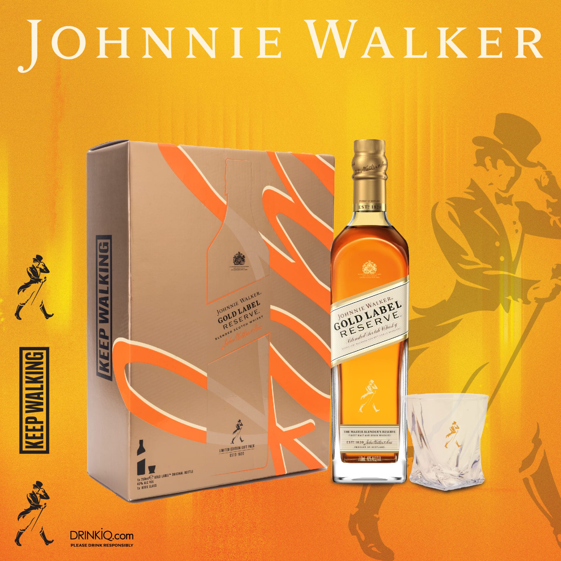 johnnie walker gold label