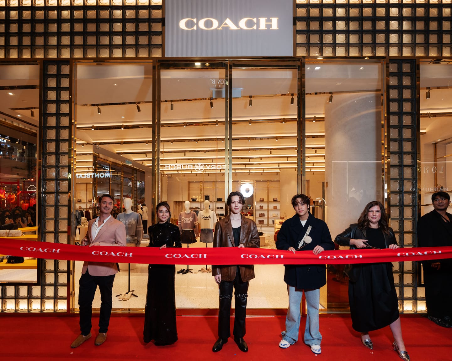 coachtrxopening ribbon cutting ceremony
