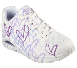 uno spread the love white light purple ($139)