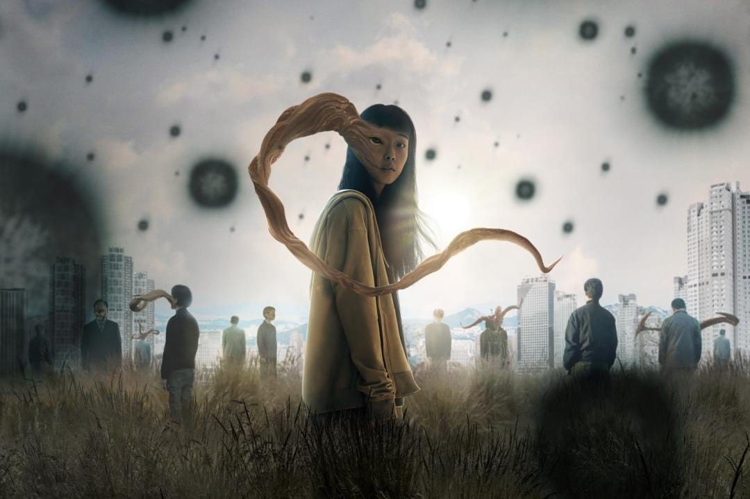 parasyte the grey series gets poster april release date