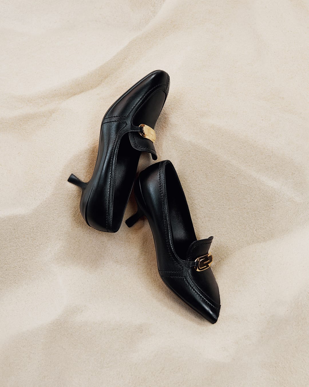 ferragamo pf24 still life w black plate pump 003